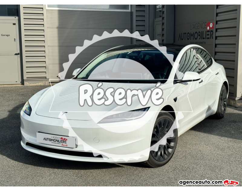 Acquisto Auto Usate, Auto Usate Economiche | Agenzia Automobiliare Tesla Model 3 HIGHLAND 283 STANDARD RANGE PROPULSION Blanc Anno 2023 Automatique Électrique