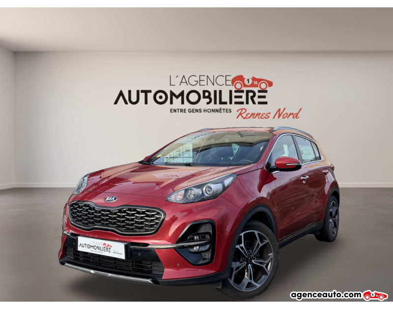 Kia Sportage 1.6 CRDi 136 ISG 4x2 BVM6 GT Line Rouge 2018