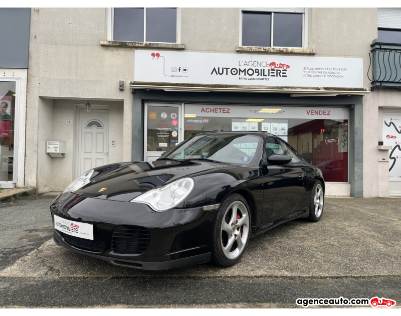 Achat voiture occasion, Auto occasion pas cher | Agence Auto Porsche 911 Type 996 3.6 320cv CARRERA 4S Noir Année 2003 Manuelle Essence