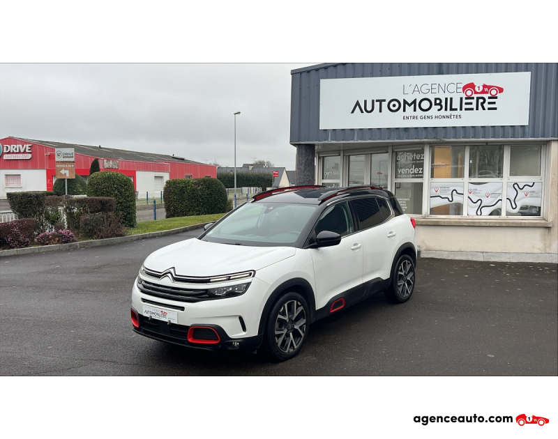 Gebrauchtwagenkauf, Günstige Gebrauchtwagen | Automobilienagentur Citroen C5 Aircross BlueHDI 130 CH S&S EAT8 FEEL Blanc Jahr 2020 Automatique Diesel