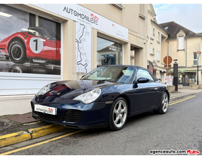 Porsche 911 996 Carrera Cabriolet 3.4 1998 - Bleu - 122990 km — photo 2