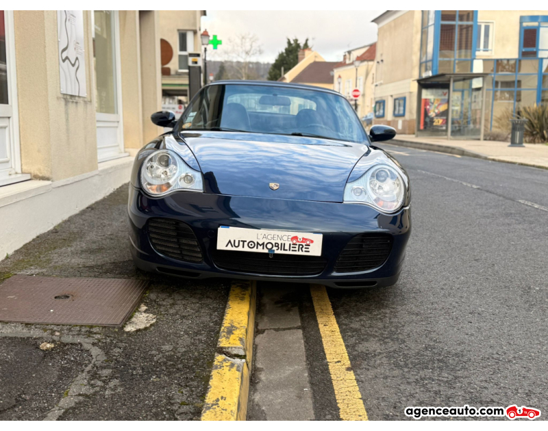 Porsche 911 996 Carrera Cabriolet 3.4 1998 - Bleu - 122990 km — photo 3