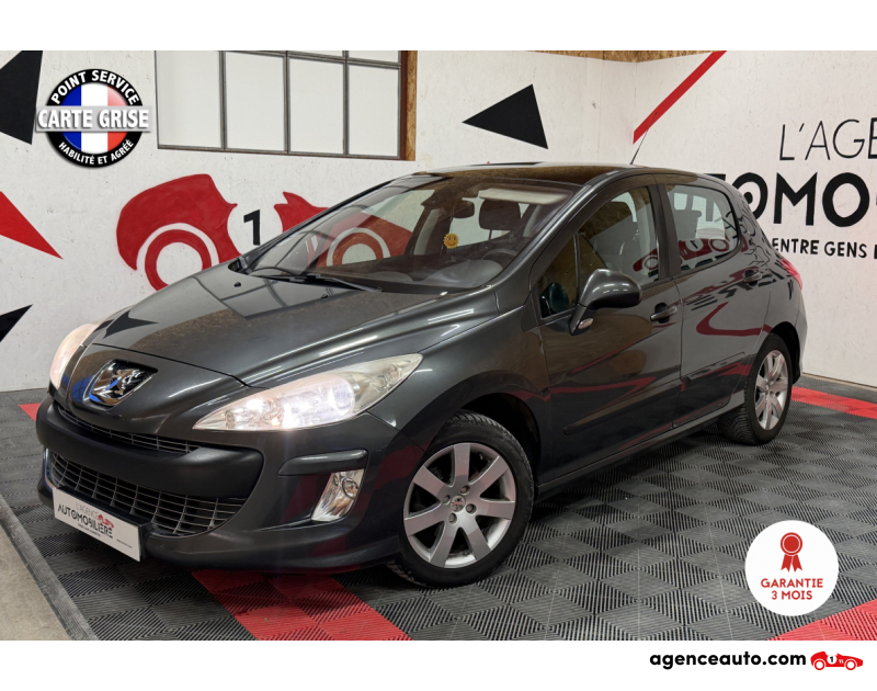 Compra de Coches Usados, Coches Usados Baratos %'|'% Agence Auto Peugeot 308 1.6 HDi 110 cv Blue Lion BVM6 Gris Año 2008 Manuelle Diesel