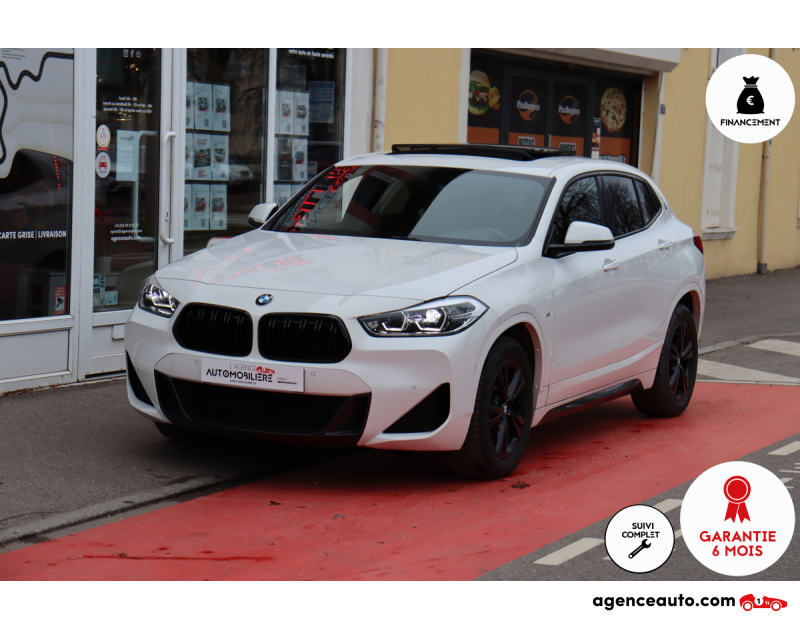 Compra de Coches Usados, Coches Usados Baratos %'|'% Agence Auto Bmw X2 18d 150 M Sport xDrive BVA (Suivi BMW, Toit ouvrant) Blanc Año 2022 Automatique Diesel