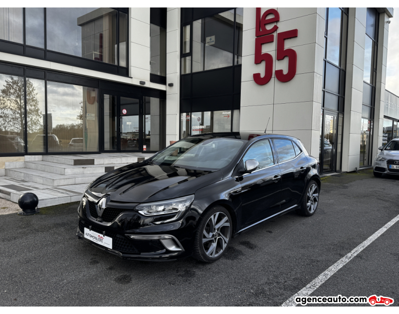 Achat voiture occasion, Auto occasion pas cher | Agence Auto Renault Megane IV 1.6 TCE 205 ENERGY GT EDC7 Noir Année 2017 Automatique Essence
