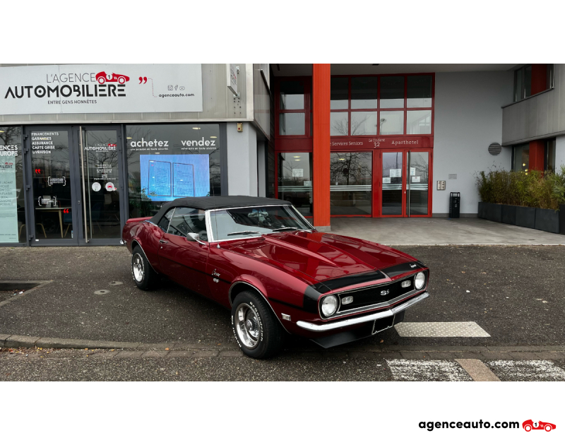 Achat voiture occasion, Auto occasion pas cher | Agence Auto Chevrolet Camaro Cabriolet L30 327 CI Turbo Fire 5.4 L V8 1968 Boîte Auto COLLECTION Bordeaux Année 1968 Automatique Essence