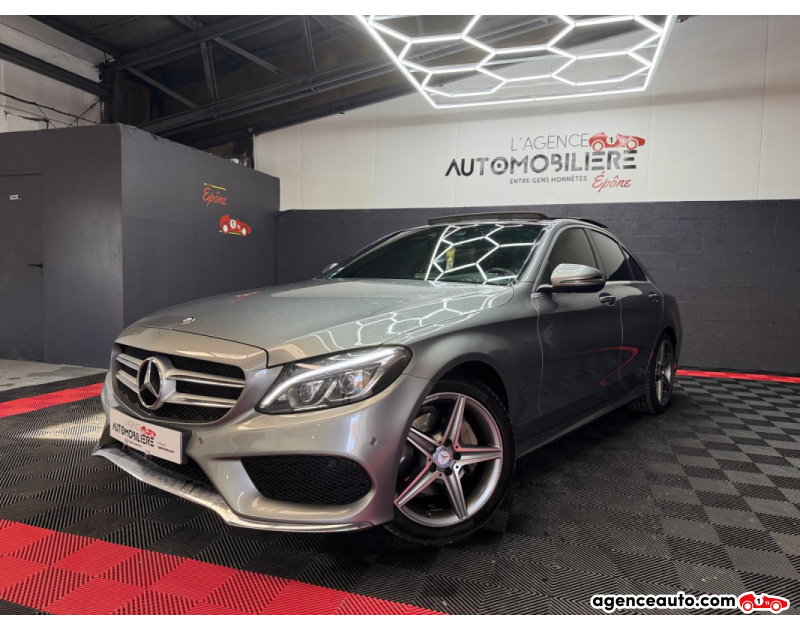 Achat voiture occasion, Auto occasion pas cher | Agence Auto Mercedes Classe C 220 CDI FASCINATION 7G-TRONIC Gris Année 2016 Automatique Diesel