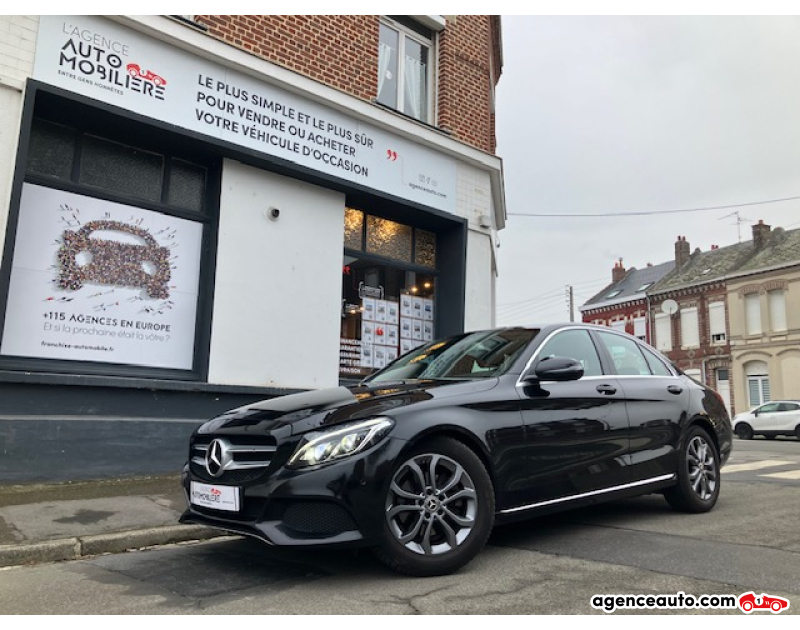 Compra de Coches Usados, Coches Usados Baratos %'|'% Agence Auto Mercedes Classe C Berline 220 CDi 2.1 CDI 16V 9G-TRONIC BlueTEC 170 cv Boîte auto Noir Año 2017 Automatique Diesel