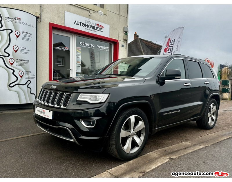 Acquisto Auto Usate, Auto Usate Economiche | Agenzia Automobiliare Jeep Grand Cherokee IV Phase 2 3.0 CRD V6 4WD 250 ch Overland Noir Anno 2016 Automatique Diesel