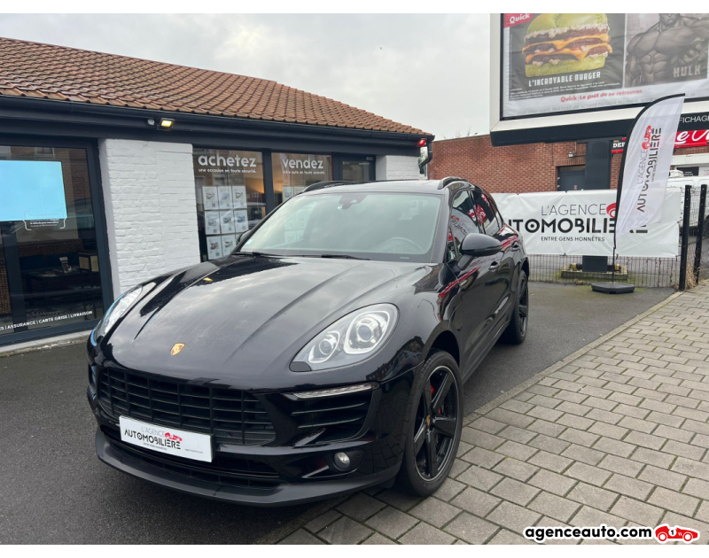 Acquisto Auto Usate, Auto Usate Economiche | Agenzia Automobiliare Porsche Macan 3.0 V6 258ch S Diesel PDK Noir Anno 2016 Automatique Diesel