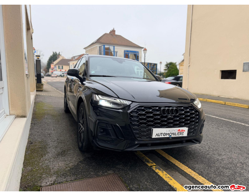 Audi Q5 Sportback 2.0 TDI MILD HYBRID S-TRONIC7 S-Line Noir 2022 — photo 3