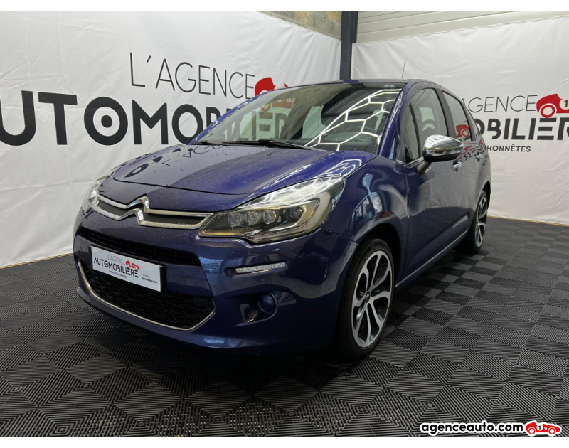 Achat voiture occasion, Auto occasion pas cher | Agence Auto Citroen C3 HDI 70 Confort Bleu Année 2014 Manuelle Diesel