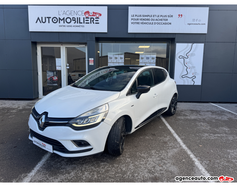 Achat voiture occasion, Auto occasion pas cher | Agence Auto Renault Clio TCE 120cv Energy BVA edition one Blanc Année 2016 Automatique Essence