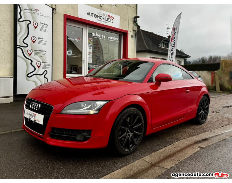 Aankoop Gebruikte Auto, Goedkope Gebruikte Auto | Agence Auto Audi TT II Coupé 3.2 i V6 Quattro S Tronic 250 ch Design Edition II Rouge Jaar 2007 Automatique Essence