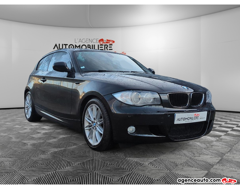 Achat voiture occasion, Auto occasion pas cher | Agence Auto Bmw Série 1 (E81) 120D 177 SPORT DESIGN 3P Noir Année 2011 Manuelle Diesel