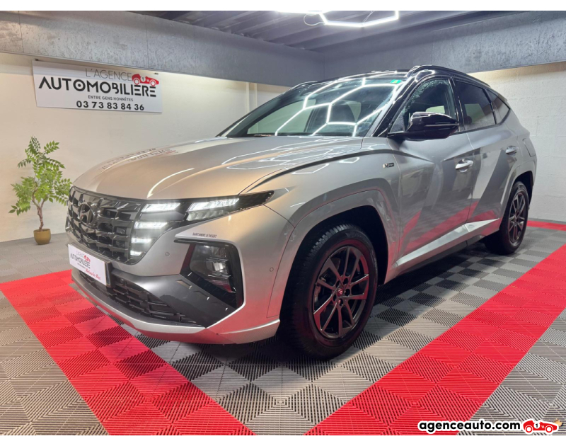 Compra de Coches Usados, Coches Usados Baratos %'|'% Agence Auto Hyundai Tucson Hyundai Tucson 1.6 T-GDi 230ch Hybrid N Line Executive BVA6 Argent Año 2023 Automatique Hybride