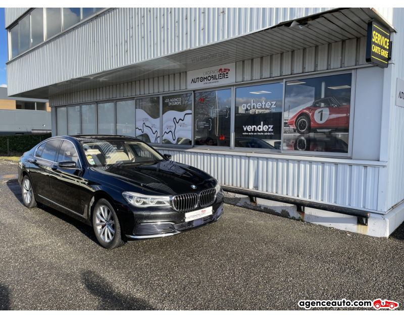 Compra de Carros Usados, Carros Usados Baratos | Auto Immo Bmw Série 7 (G11) 730d SUREQUIPÉE 3.0 xDrive 265 CV BVA - GARANTIE 12 MOIS Noir Ano 2016 Automatique Diesel