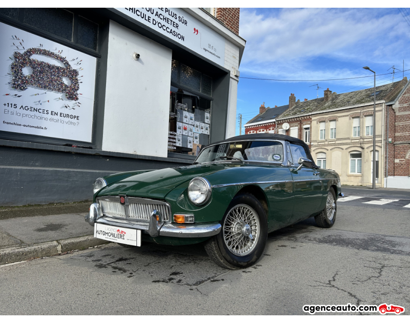 Achat voiture occasion, Auto occasion pas cher | Agence Auto MG B ROADSTER COLLECTION - MKI - OVERDRIVE Vert Année 1966 Manuelle Essence