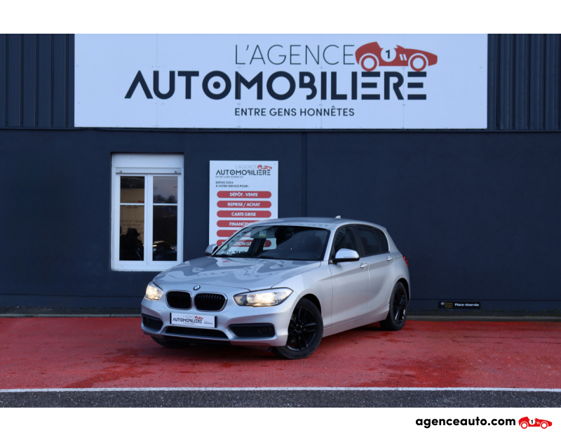 Gebrauchtwagenkauf, Günstige Gebrauchtwagen | Automobilienagentur Bmw Série 1 116d Lounge BVM6 (Bluetooth, GPS,...) Gris Jahr 2016 Manuelle Diesel