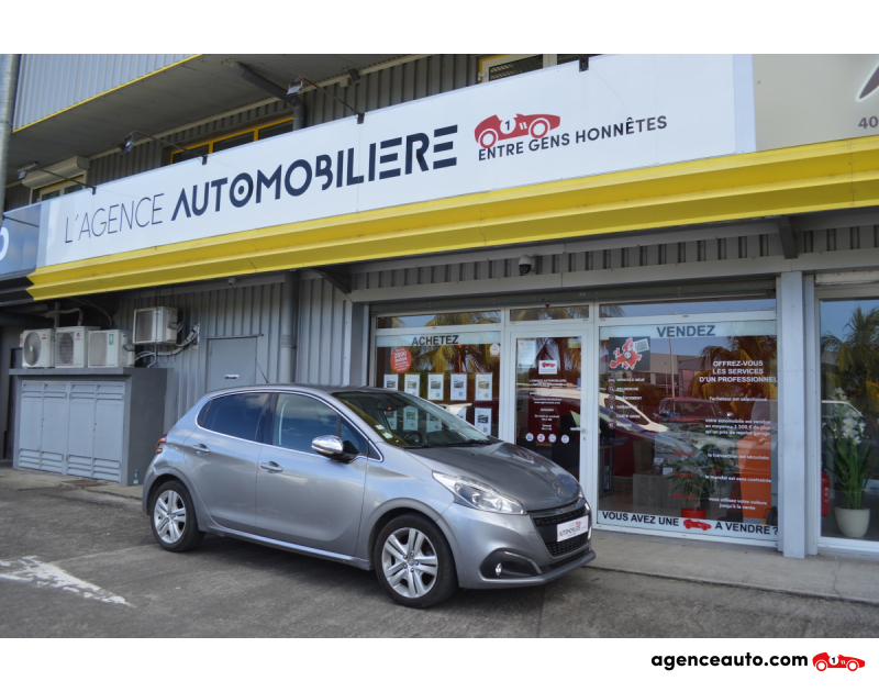 Compra de Coches Usados, Coches Usados Baratos %'|'% Agence Auto Peugeot 208 1.2 PURETECH 110 Gris Año 2019 Automatique Essence