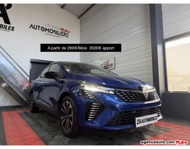 Achat voiture occasion, Auto occasion pas cher | Agence Auto Renault Clio Clio V 1.0 Tce - 90CH 2025 Finition Techno Bleu Année 2025 Manuelle Essence