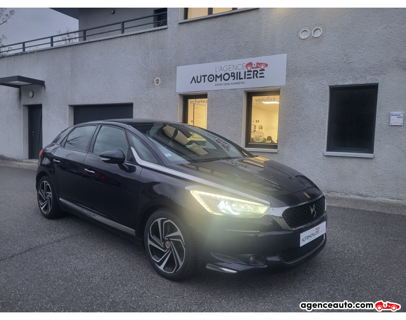 Achat voiture occasion, Auto occasion pas cher | Agence Auto Citroen DS5 2.0 BLUEHDI 60ème 1955 181CV Boîte Auto / Moteur à 117000kms Bleu Année 2015 Automatique Diesel