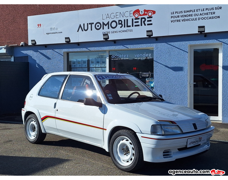 Compra de Carros Usados, Carros Usados Baratos | Auto Immo Peugeot 106 RALLYE Blanc Ano 1995 Manuelle Essence