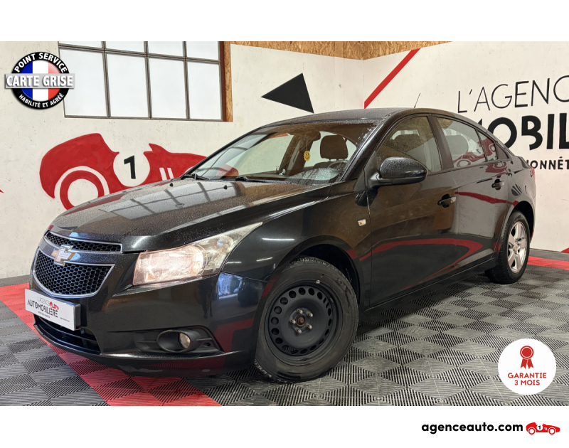 Compra de Coches Usados, Coches Usados Baratos %'|'% Agence Auto Chevrolet Cruze 1.6 16v  113 ch Noir Año 2010 Manuelle Essence