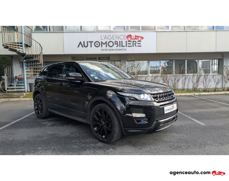 Gebrauchtwagenkauf, Günstige Gebrauchtwagen | Automobilienagentur Land Rover Range Rover Evoque 2.2 SD4 16V 4WD BVA6 190cv Boîte auto Noir Jahr 2013 Automatique Diesel