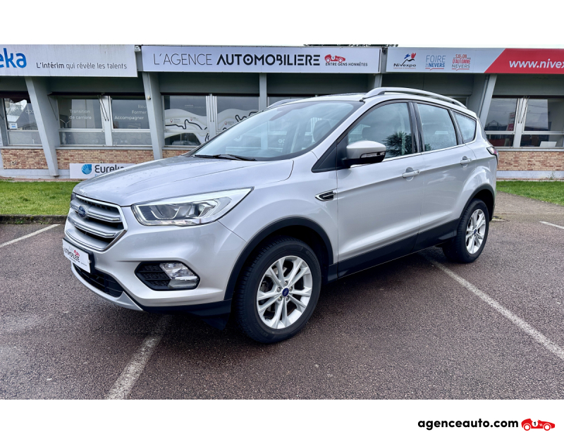 Achat voiture occasion, Auto occasion pas cher | Agence Auto Ford Kuga 1.5 Flexifuel-E85 150ch S&S Titanium Argent Année 2019 Manuelle Bioethanol