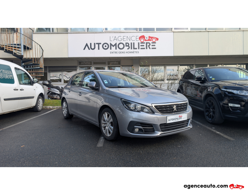 Achat voiture occasion, Auto occasion pas cher | Agence Auto Peugeot 308 Phase II 1.5 BlueHDi 16V S&S 130 cv Boîte auto Argent Année 2019 Automatique Diesel