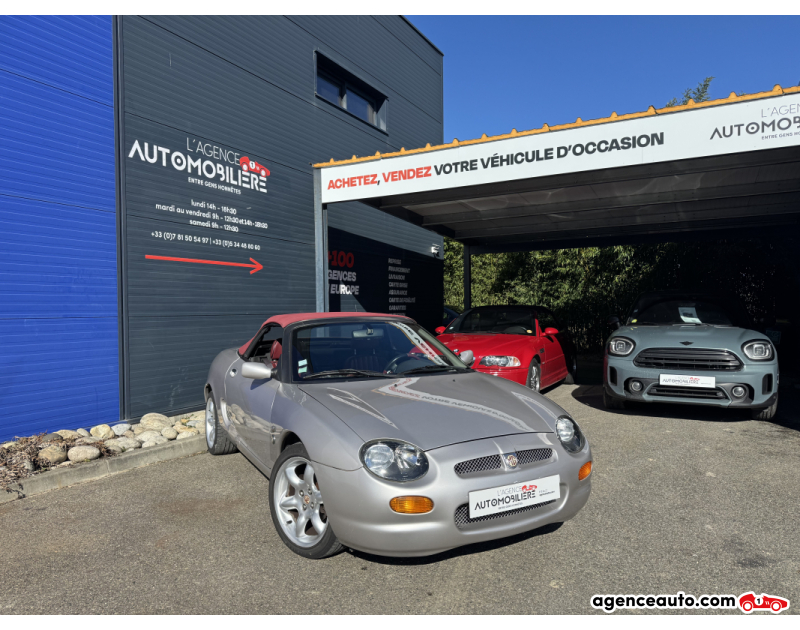 Compra de Coches Usados, Coches Usados Baratos %'|'% Agence Auto MG MGF/MGTF MG F 1.8 120ch PACK Argent Año 2001 Manuelle Essence