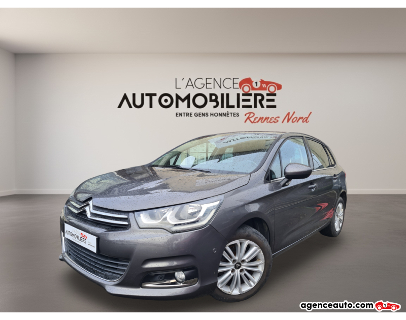 Compra de Carros Usados, Carros Usados Baratos | Auto Immo Citroen C4 II (2) 1.6 BLUEHDI 120 S&S MILLENIUM BVM6 Gris Ano 2017 Manuelle Diesel