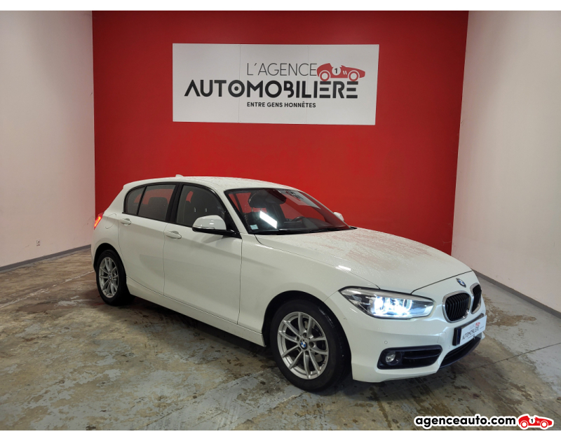 Achat voiture occasion, Auto occasion pas cher | Agence Auto Bmw Série 1 116D 1.5 LOUNGE + VOLANT M Blanc Année 2017 Manuelle Diesel