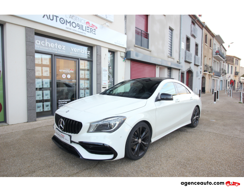 Achat voiture occasion, Auto occasion pas cher | Agence Auto Mercedes Classe CLA 200d 136cv - Toit ouvrant - Caméra - GARANTIE 3 MOIS Blanc Année 2014 Automatique Diesel