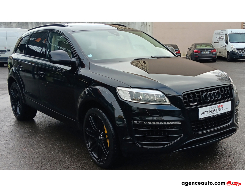 Compra de Coches Usados, Coches Usados Baratos %'|'% Agence Auto Audi Q7 6L TDI V12 Quattro Tiptronic6 500 cv Noir Año 2012 Automatique Diesel