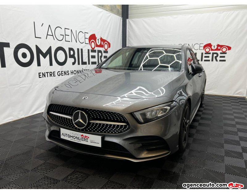 Achat voiture occasion, Auto occasion pas cher | Agence Auto Mercedes Classe A 200d AMG Line 8G-DCT Gris Année 2021 Automatique Diesel