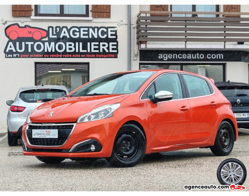 Achat voiture occasion, Auto occasion pas cher | Agence Auto Peugeot 208 1.6 HDI 100ch ALLURE BVM Orange Année 2015 Manuelle Diesel