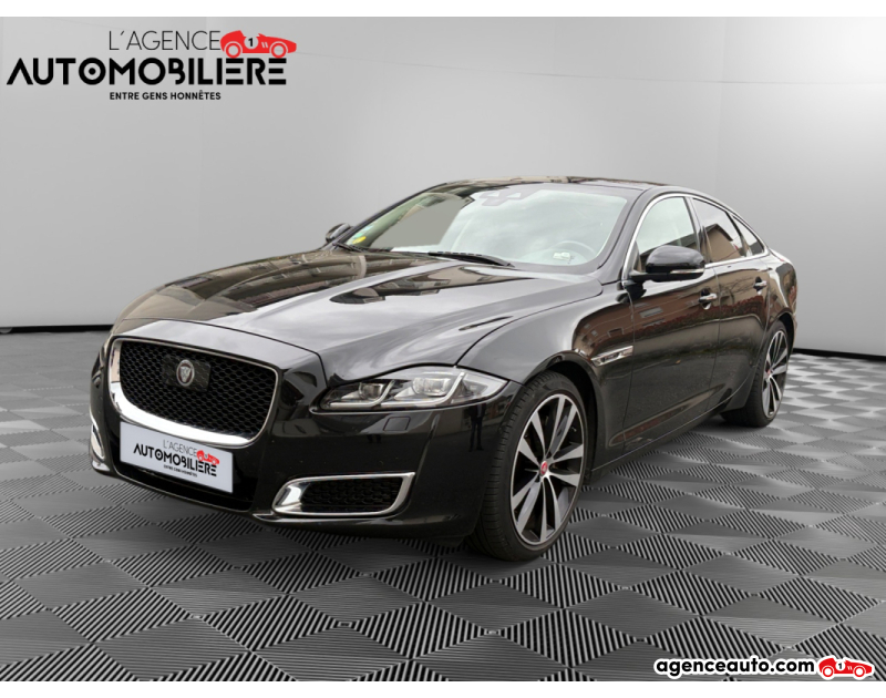 Achat voiture occasion, Auto occasion pas cher | Agence Auto Jaguar XJ 3.0D V6 300ch XJ50 Portfolio Noir Année 2019 Automatique Diesel