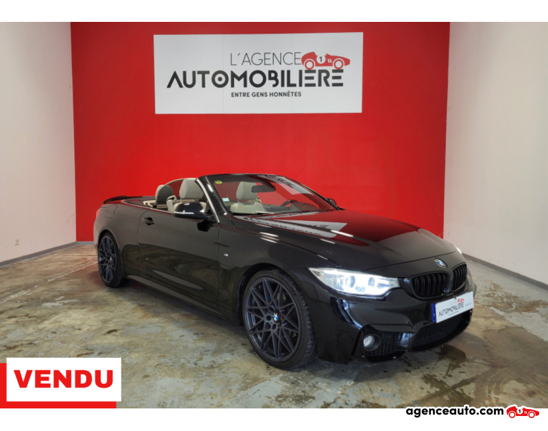 Compra de Carros Usados, Carros Usados Baratos | Auto Immo Bmw Série 4 Cabriolet BMW SERIE 4 (F33) CABRIOLET 420D 184 M SPORT Noir Ano 2015 Automatique Diesel