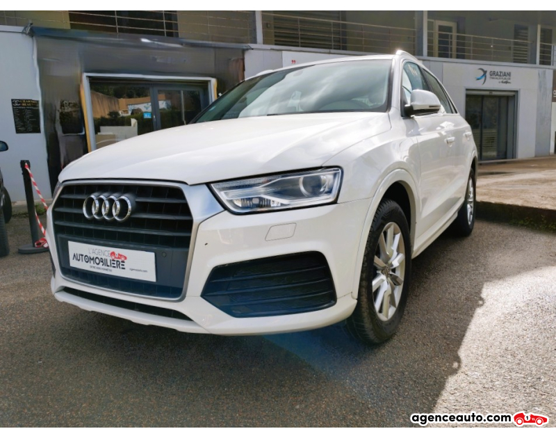 Achat voiture occasion, Auto occasion pas cher | Agence Auto Audi Q3 2.0 TDI 150 ULTRA AMBITION LUXE Blanc Année 2017 Manuelle Diesel