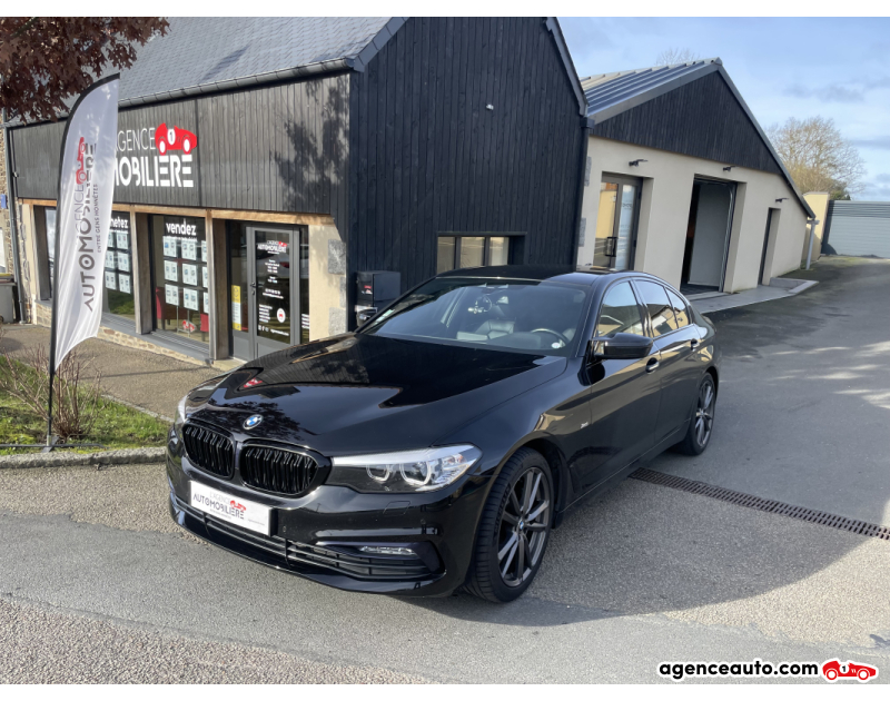 Achat voiture occasion, Auto occasion pas cher | Agence Auto Bmw Série 5 530 i G30 252 CH SPORT LINE Noir Année 2018 Automatique Essence