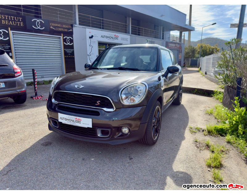 Gebrauchtwagenkauf, Günstige Gebrauchtwagen | Automobilienagentur Mini Paceman 2.0 SD 145 COOPER ALL4 BVA Noir Jahr 2014 Automatique Diesel