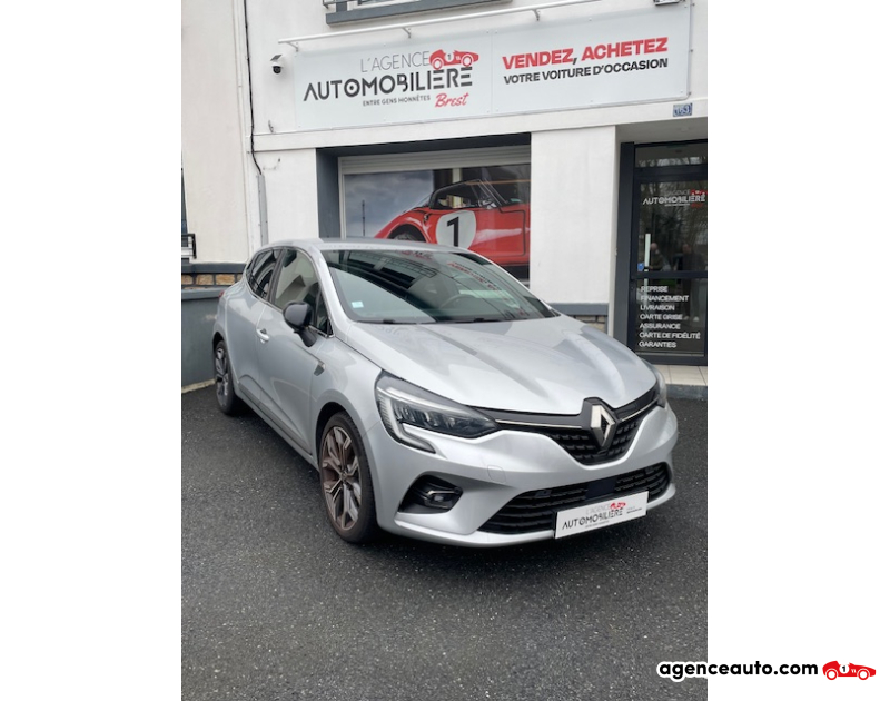 Achat voiture occasion, Auto occasion pas cher | Agence Auto Renault Clio 1.3 TCE 130 EDITION ONE (INTENS+) Gris Année 2020 Automatique Essence