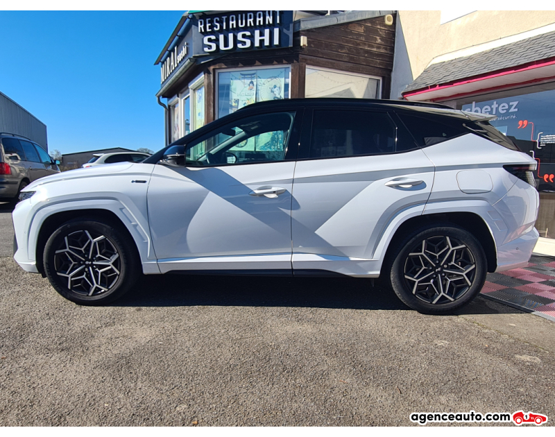 Hyundai Tucson 1.6 T-GDi 230ch N LINE EXECUTIVE HYBRIDE BVA6 Blanc 2022 — photo 2