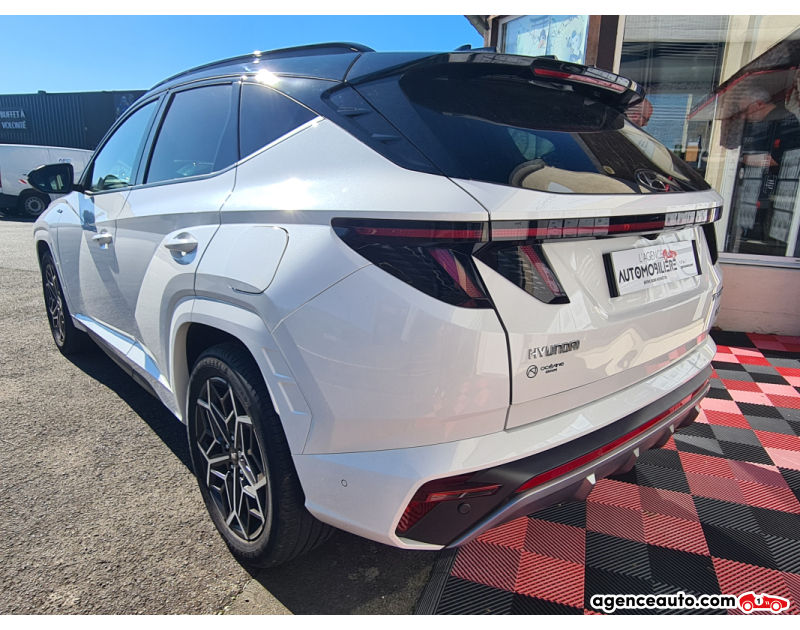 Hyundai Tucson 1.6 T-GDi 230ch N LINE EXECUTIVE HYBRIDE BVA6 Blanc 2022 — photo 3