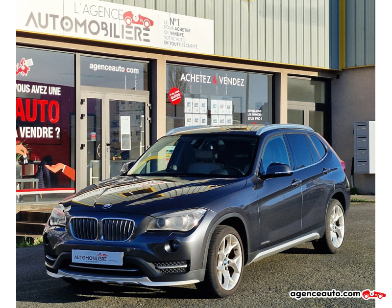 Achat voiture occasion, Auto occasion pas cher | Agence Auto Bmw X1 SDRIVE 2.0D 143 CH X-LINE Gris Année 2014 Automatique Diesel