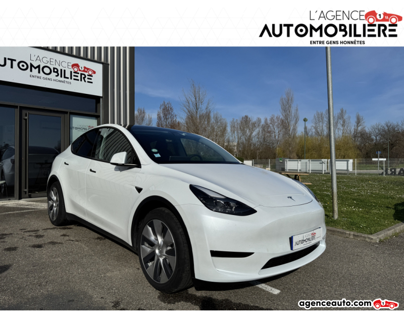 Compra de Carros Usados, Carros Usados Baratos | Auto Immo Tesla Model Y 300 AUTONOMIE STANDARD RWD 347cv Blanc Ano 2023 Automatique Électrique