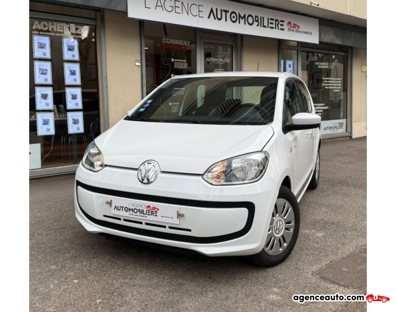 Achat voiture occasion, Auto occasion pas cher | Agence Auto Volkswagen UP 1.0 75 UP! CLUB 5P ASG5  *ORIGINE FRANCE, BOITE AUTOMATIQUE* Blanc Année 2015 Automatique Essence