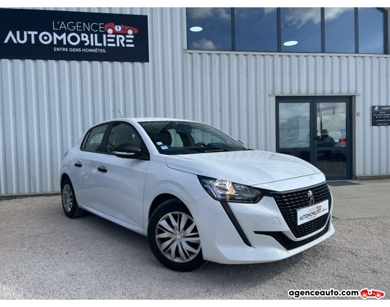Compra de Coches Usados, Coches Usados Baratos %'|'% Agence Auto Peugeot 208 1.5 Blue HDi Business 100 ch Blanc Año 2021 Manuelle Diesel